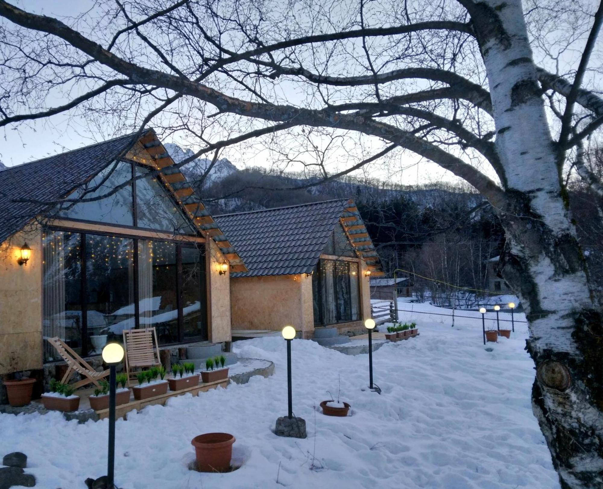 Kazbegi Cottages Qabarjina Εξωτερικό φωτογραφία
